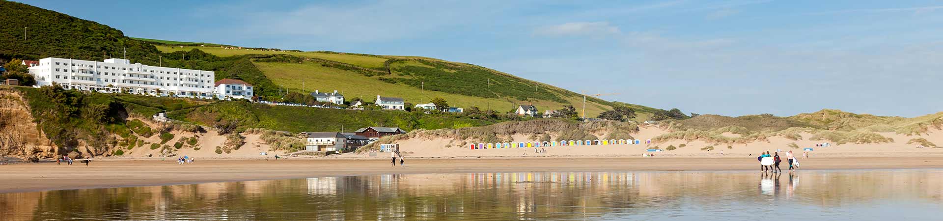 Saunton sands dog friendly shops cottages